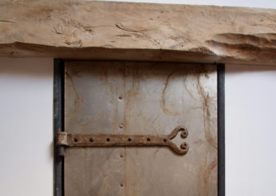 France - Villa Lafage - steel door